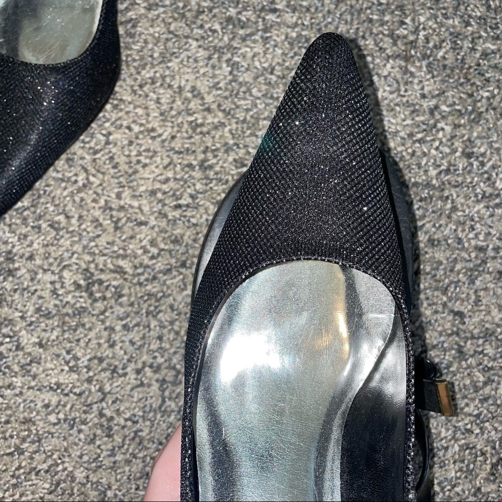 Midnight black pump (wide width) - Picture 1 of 7